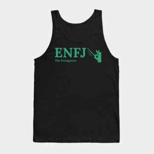 ENFJ The Protagonist MBTI types 7C Myers Briggs personality gift with icon Tank Top